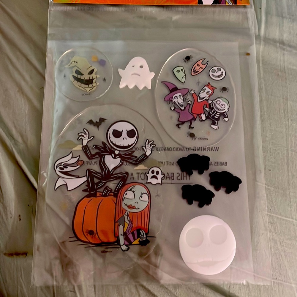 Nightmare before Christmas Window Clings